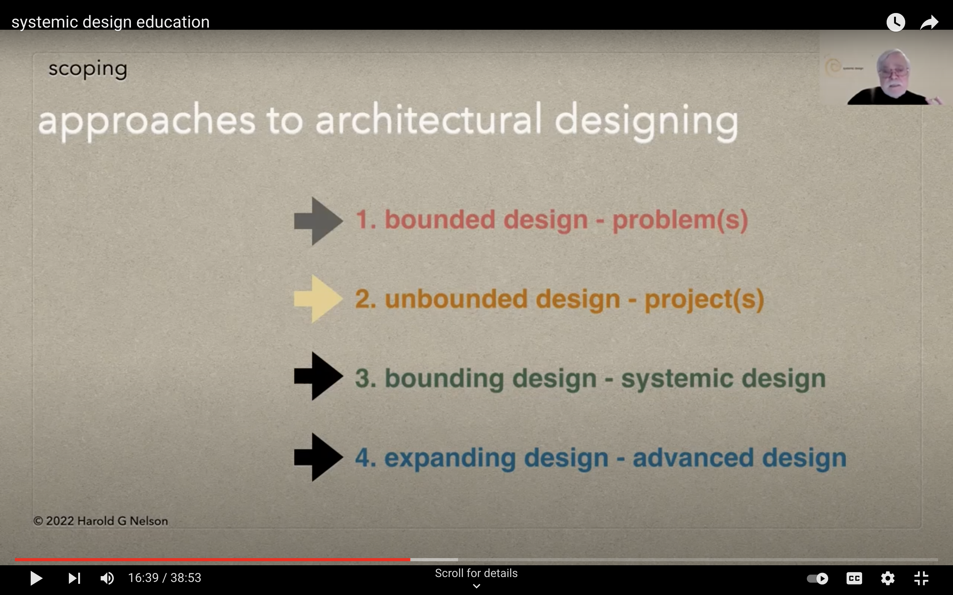 Approaches to architectural designing